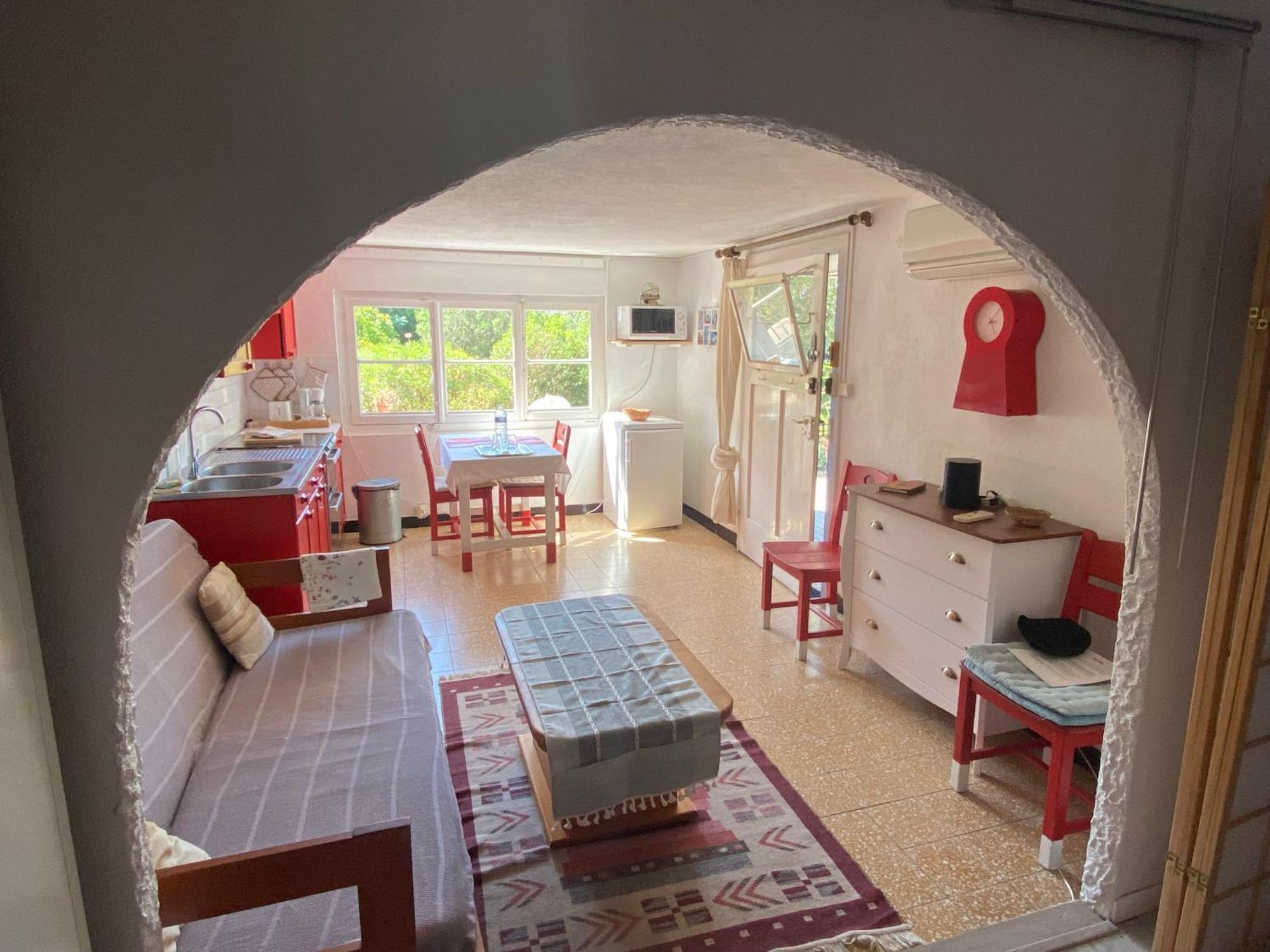 Apartamento Les Oreades, Studio Le Marin Avec Vue Mer Imprenable Île du Levant Exterior foto